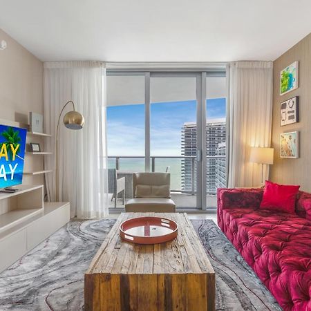 Seashore Resort - 2 Bedroom Right On The Beach Direct Ocean-View With Amenities On The Rooftop Hollywood Eksteriør billede