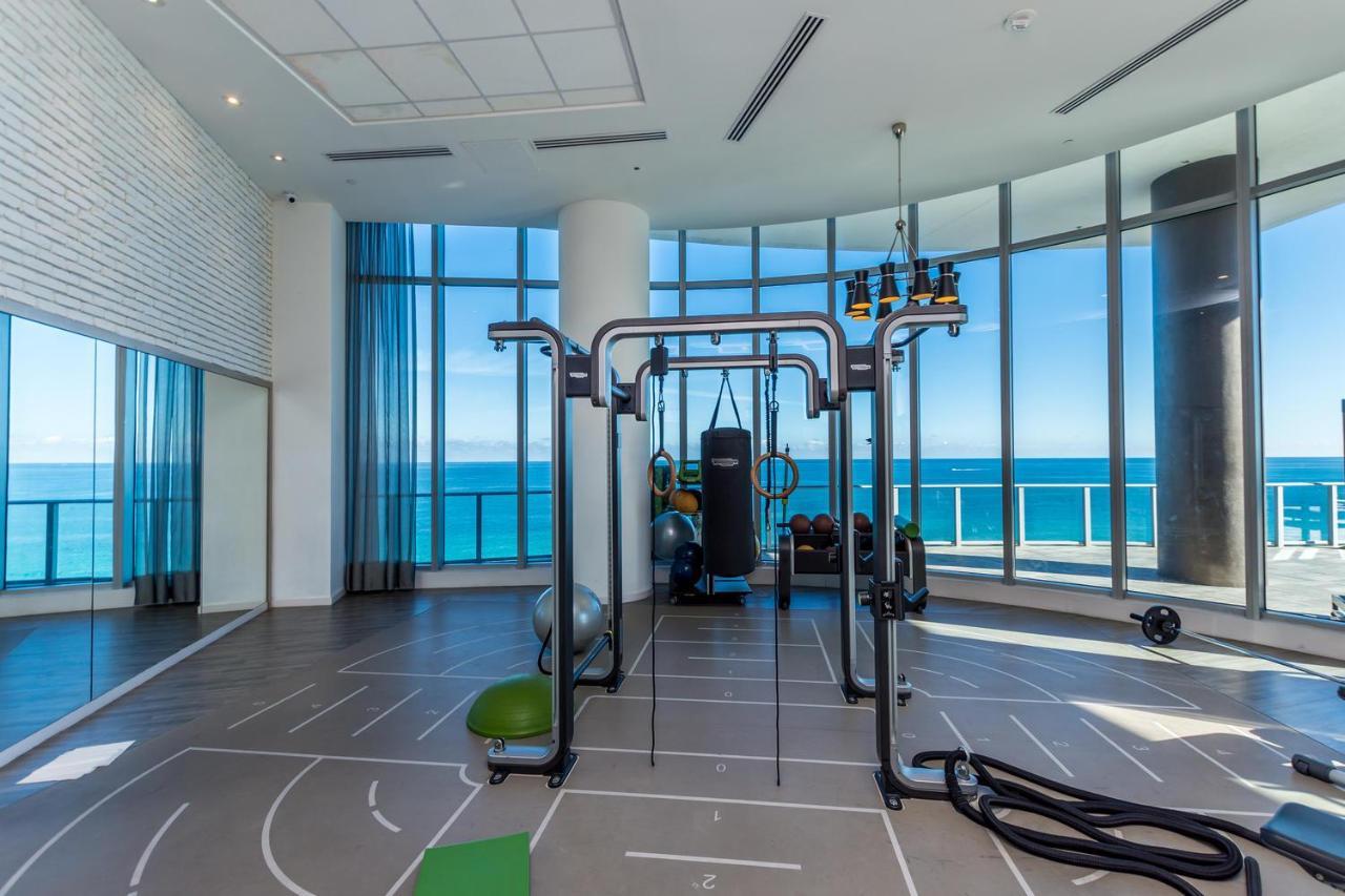 Seashore Resort - 2 Bedroom Right On The Beach Direct Ocean-View With Amenities On The Rooftop Hollywood Eksteriør billede