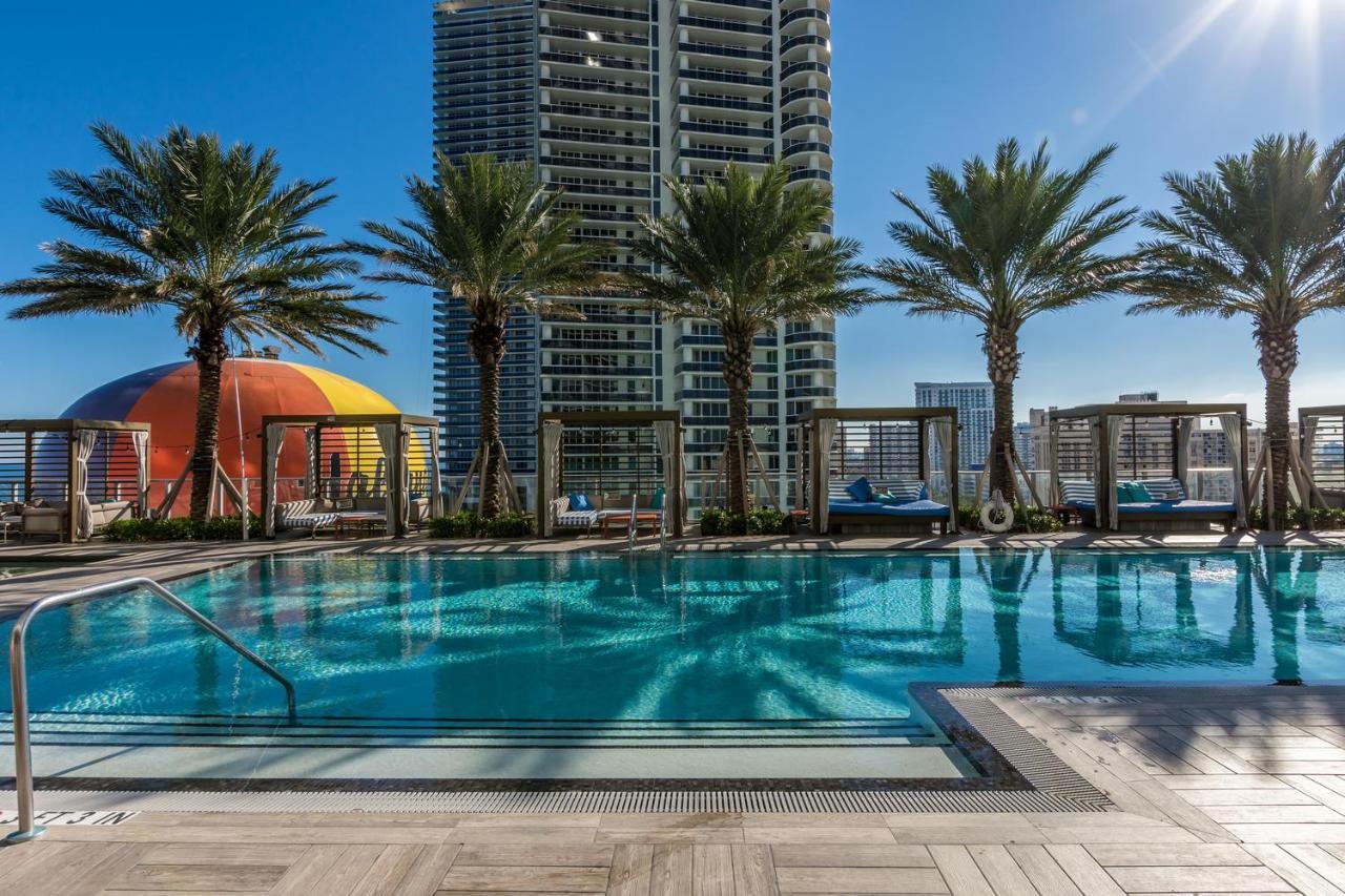 Seashore Resort - 2 Bedroom Right On The Beach Direct Ocean-View With Amenities On The Rooftop Hollywood Eksteriør billede