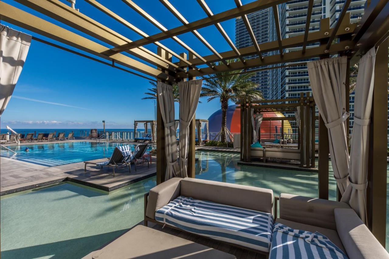Seashore Resort - 2 Bedroom Right On The Beach Direct Ocean-View With Amenities On The Rooftop Hollywood Eksteriør billede