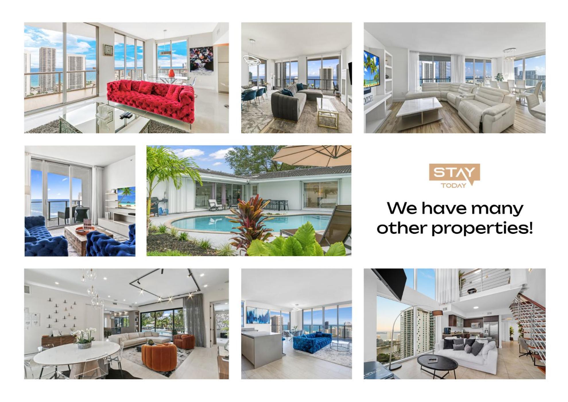 Seashore Resort - 2 Bedroom Right On The Beach Direct Ocean-View With Amenities On The Rooftop Hollywood Eksteriør billede